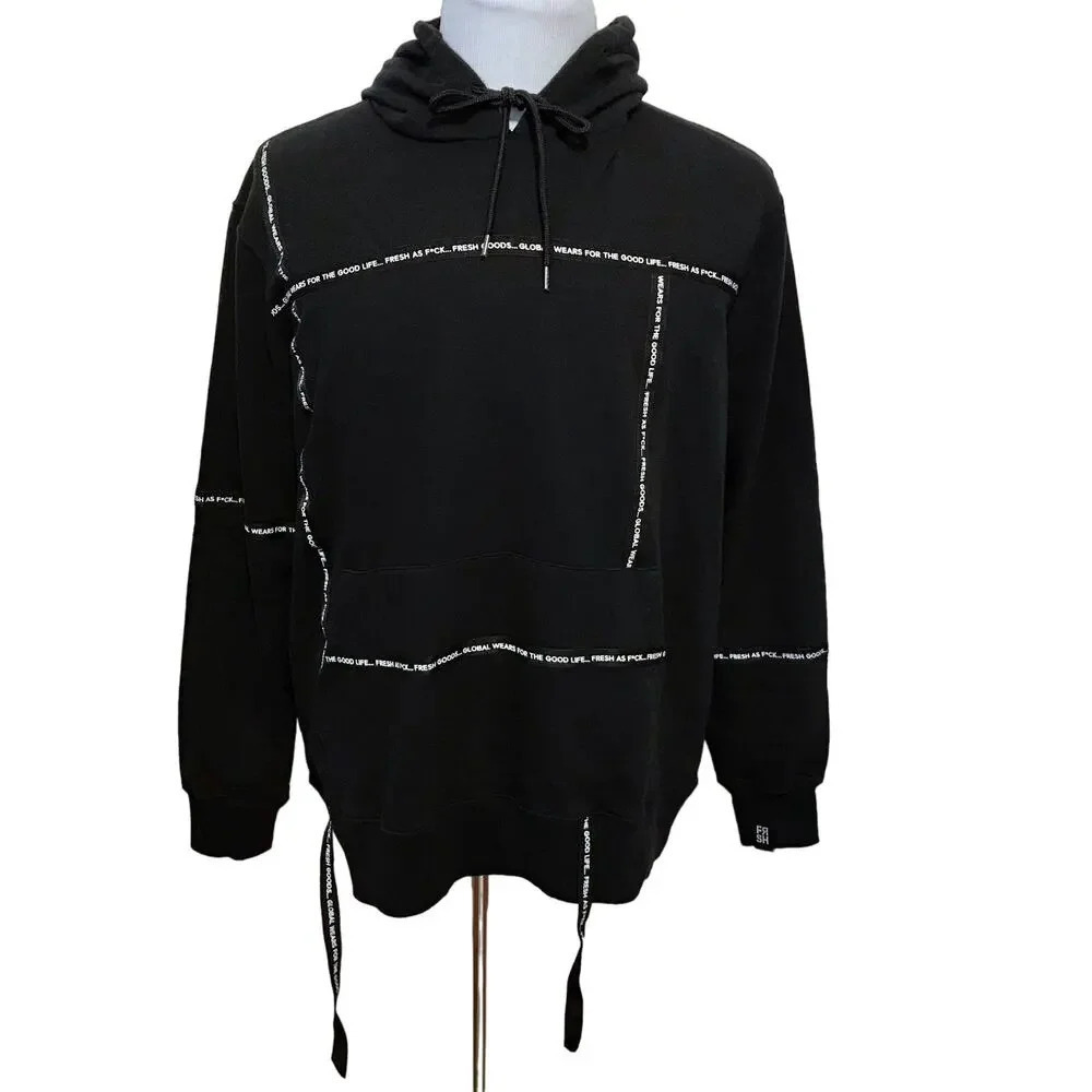 Fresh Goods NWOT Pullover Hooded Sweatshirt Men L